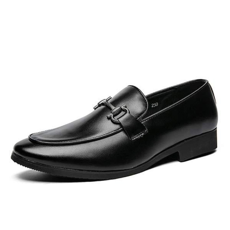 MENS SLIP-ON LEATHER SHOES 14935681