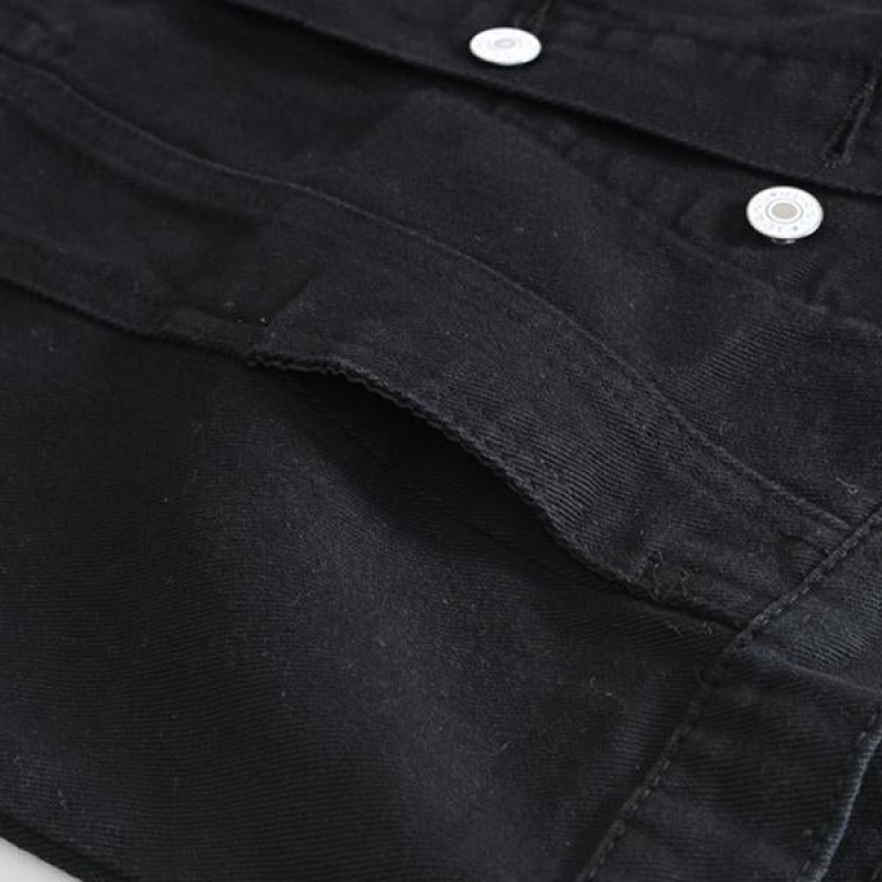 Mens Casual Denim Vest 69645084M