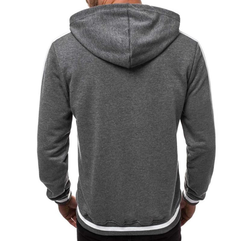 Mens Casual Zipper Hoodie Jacket 94332526M
