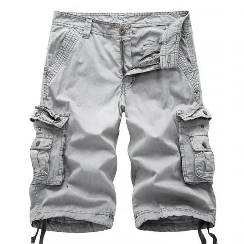 MENS LOOSE CASUAL COTTON SHORTS 08731786M