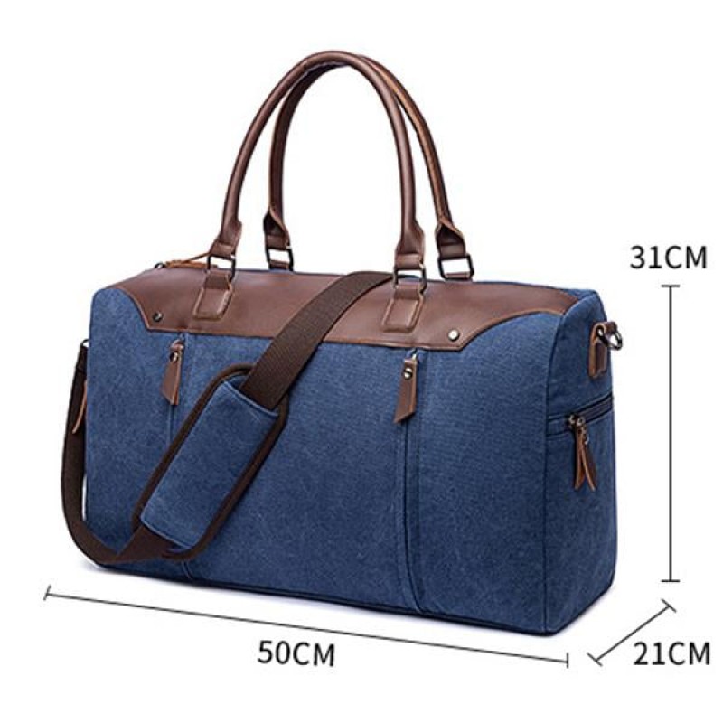 CASUAL TOTE CANVAS LUGGAGE BAG 85085230M