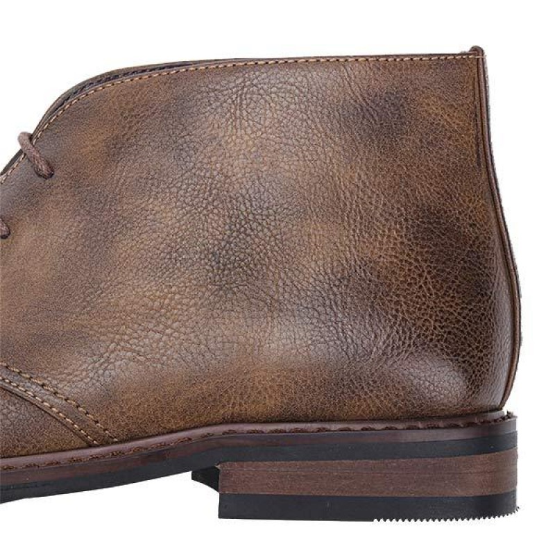 MENS VINTAGE LEATHER ANKLE BOOTS 56567118