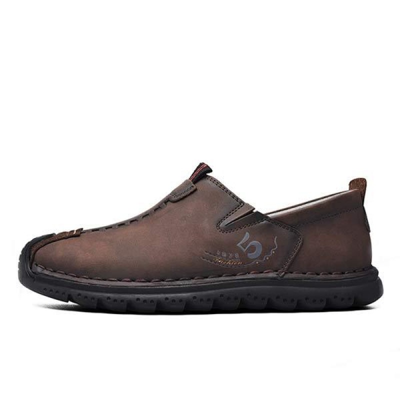 MENS SLIP-ON CASUAL LEATHER SHOES 94802004