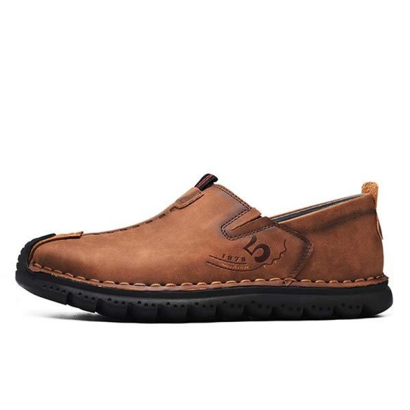 MENS SLIP-ON CASUAL LEATHER SHOES 94802004
