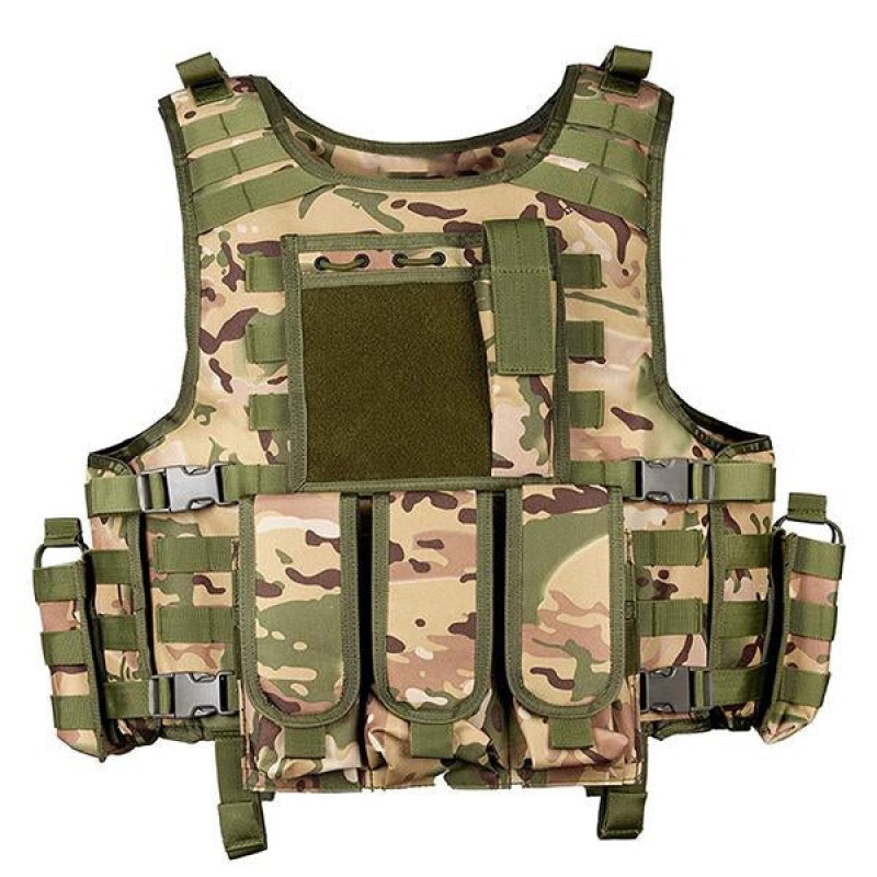 Mens Outdoor Training Multifunctional Tactical Vest 86129303M