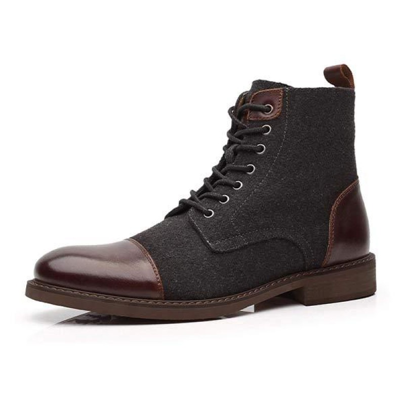 MENS VINTAGE ANKLE BOOTS 35302454W