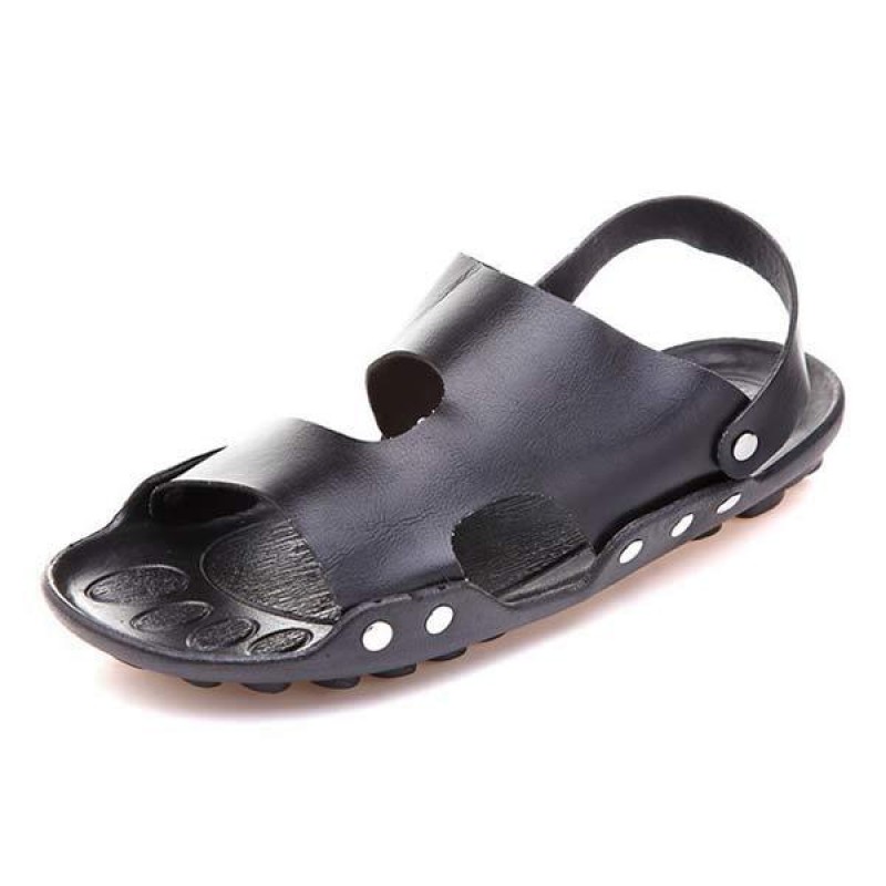 MENS LEATHER SANDALS 73820865