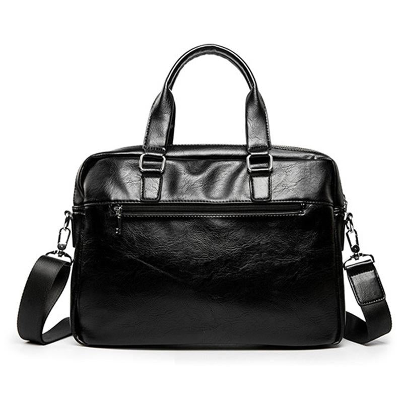 Mens Solid Color Briefcase 16719509Y