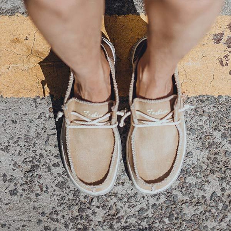 MENS SLIP-ON CANVAS SHOES 63069952