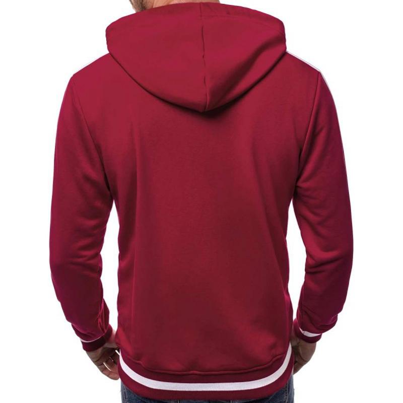 Mens Casual Zipper Hoodie Jacket 94332526M