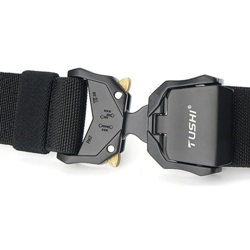 3.8CM WIDE DOUBLE CARD SLOT BUCKLE BELT