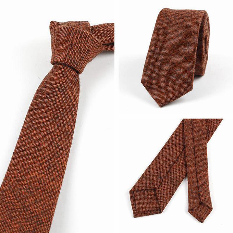 Mens Vintage Wool Blend Tie 07589533M