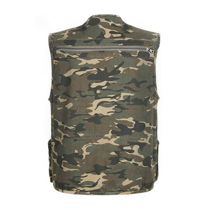 MENS CAMOUFLAGE VEST 19706738W