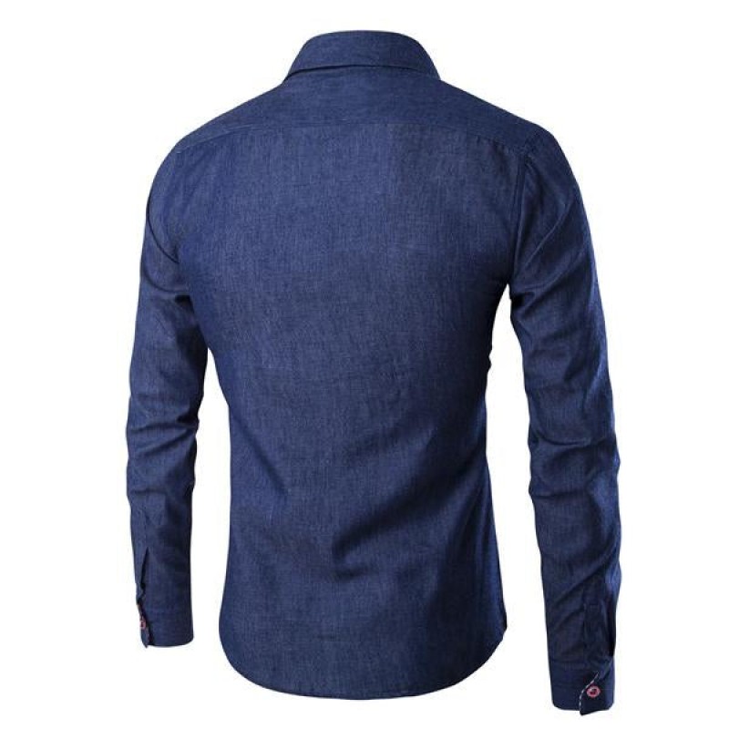 MENS POCKET DENIM SHIRT 60231555X