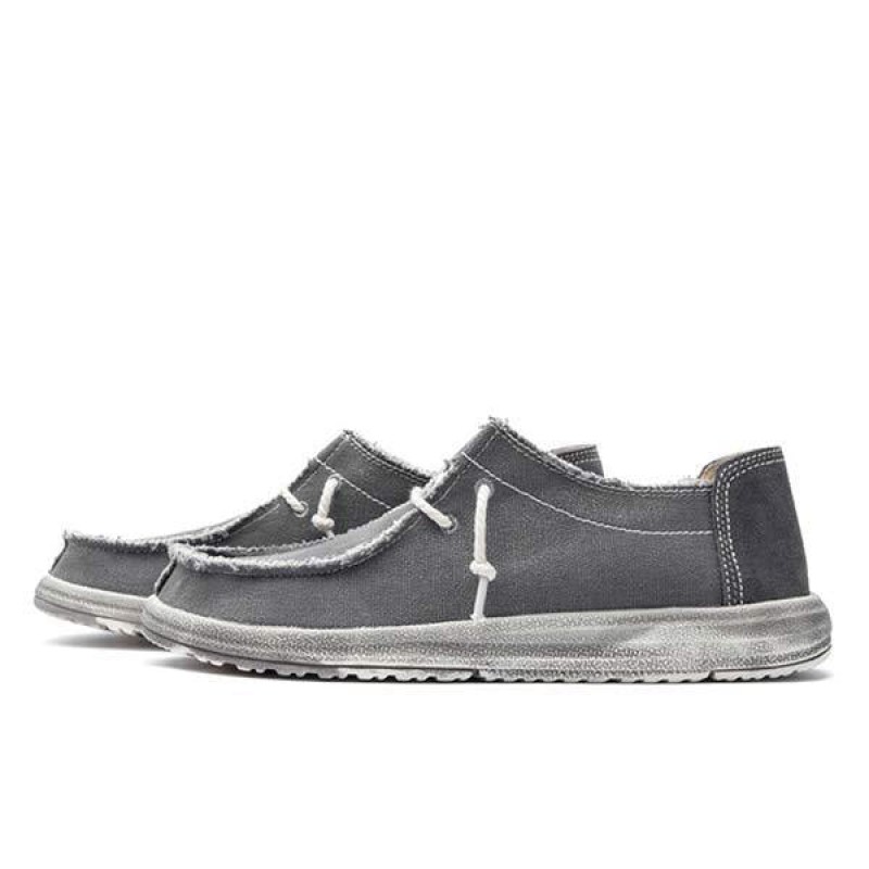 MENS SLIP-ON CANVAS SHOES 63069952