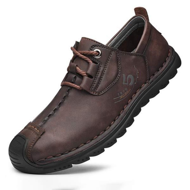MENS CASUAL LEATHER SHOES 55964967