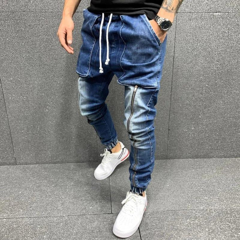 Mens Casual Pocket Jeans 09769463Y