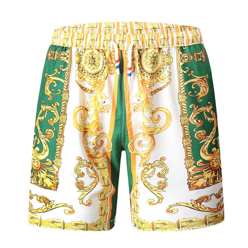 Mens Vintage Print Beach Shorts 05217371Y