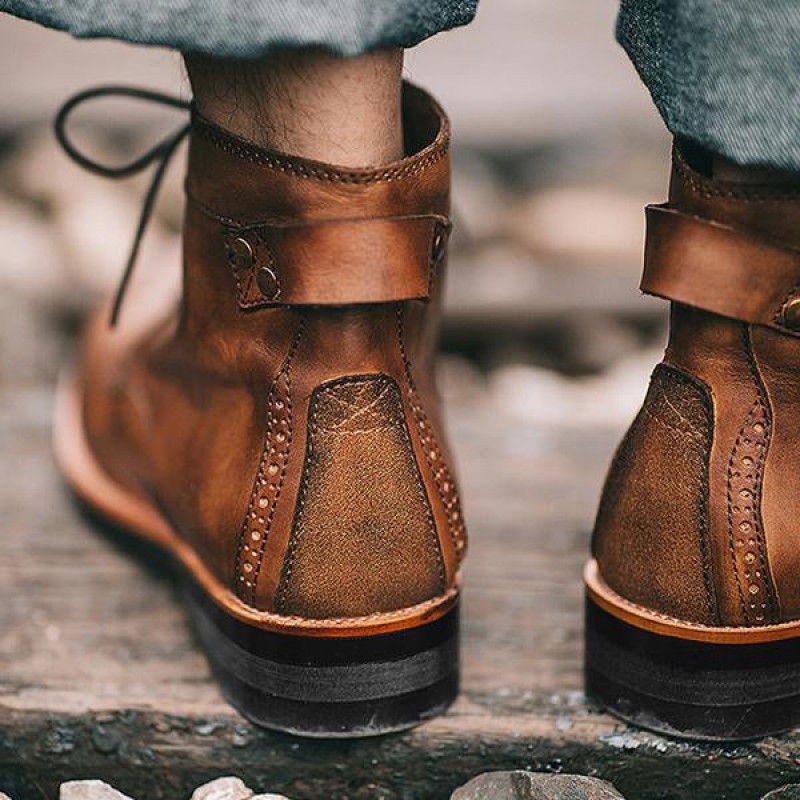 VINTAGE MENS LACE-UP MARTIN BOOTS