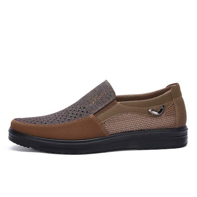 MENS SLIP-ON HOLLOW CASUAL SHOES 70207591
