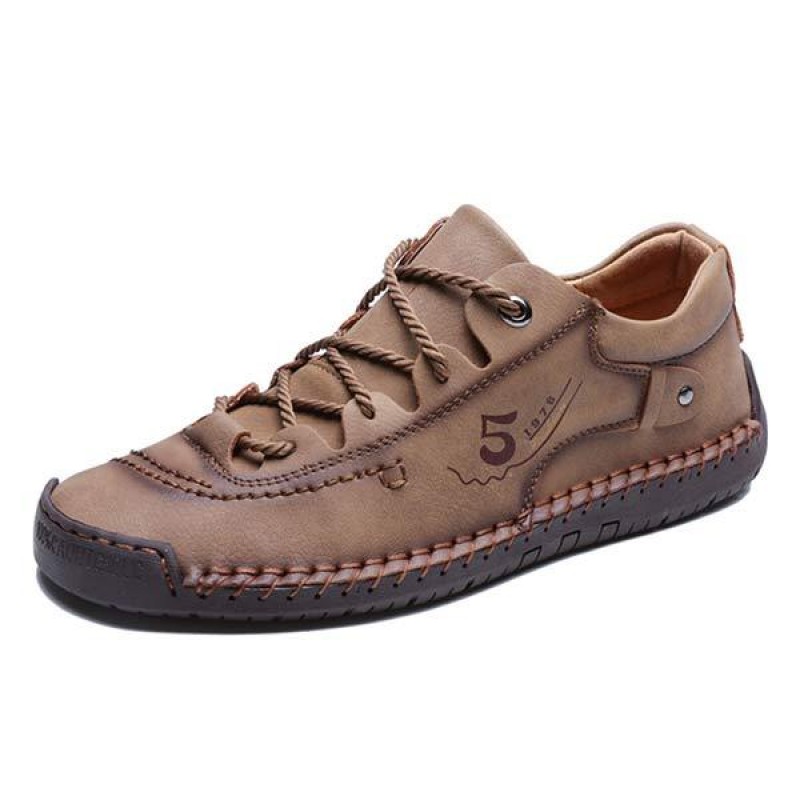 MENS CASUAL LEATHER SHOES 37969496