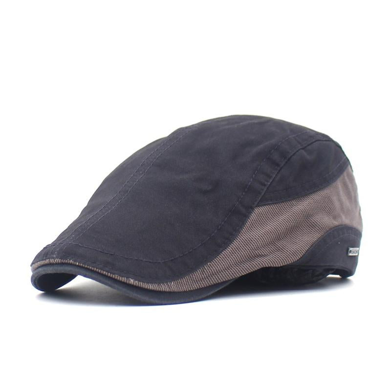 Mens Vintage Solid Color Stitching Hat 13520411Y