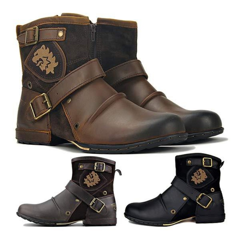 MENS ZIP BOOTIES 45761034W