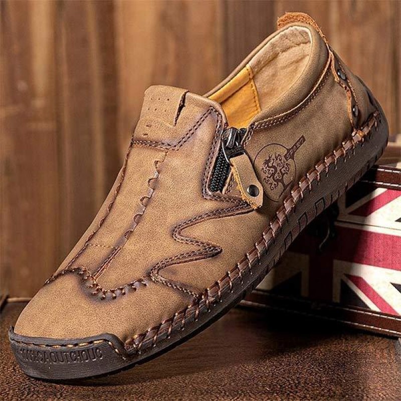 MENS VINTAGE CASUAL LEATHER SHOES 90893563