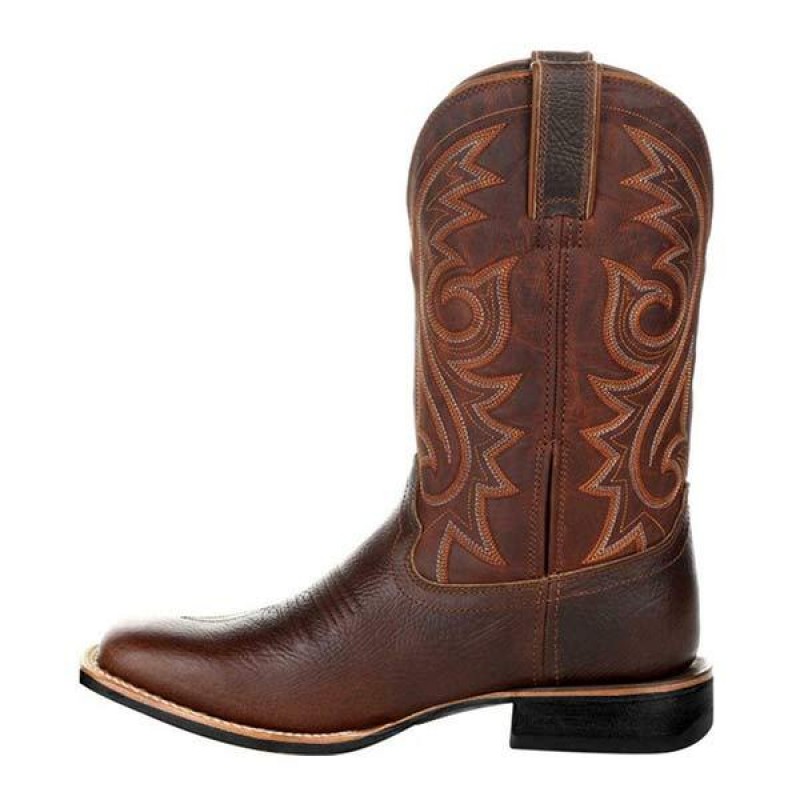 MENS VINTAGE EMBROIDERED TALL BOOTS 07733035W