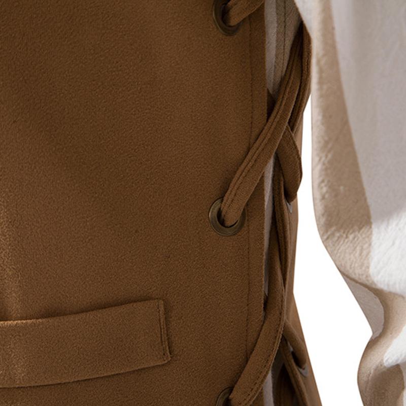 Mens Vintage Single Breasted V-Neck Vest 90585005X