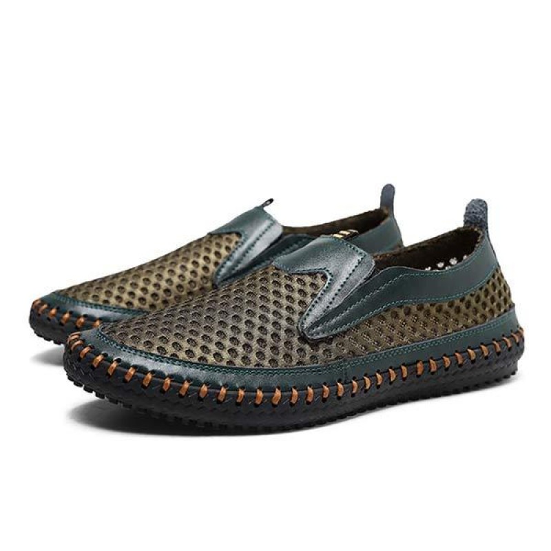 MENS MESH RUBBER MOCCASINS 64673184