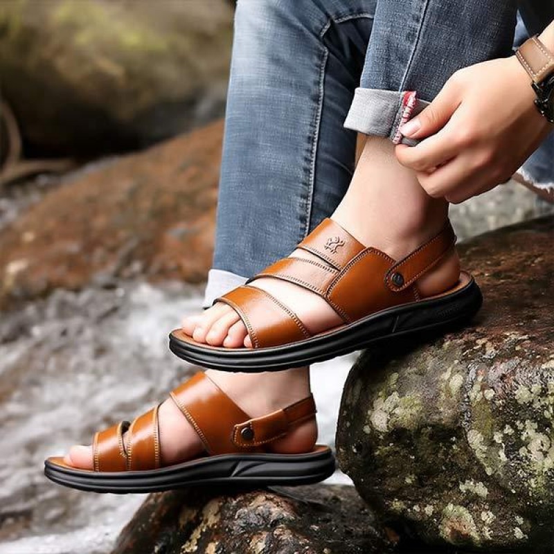 MENS SIMPLE BEACH SHOES 07065025