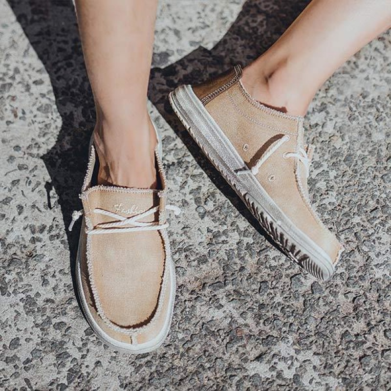 MENS SLIP-ON CANVAS SHOES 63069952