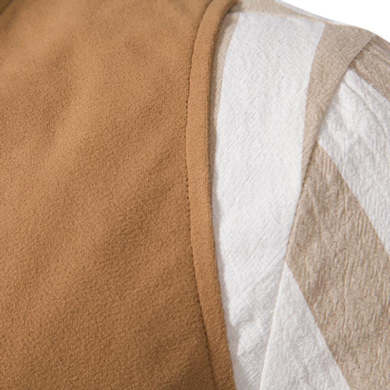 Mens Vintage Single Breasted V-Neck Vest 90585005X