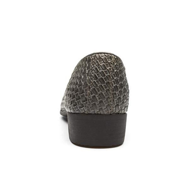 MENS WOVEN LEATHER SHOES 21875028