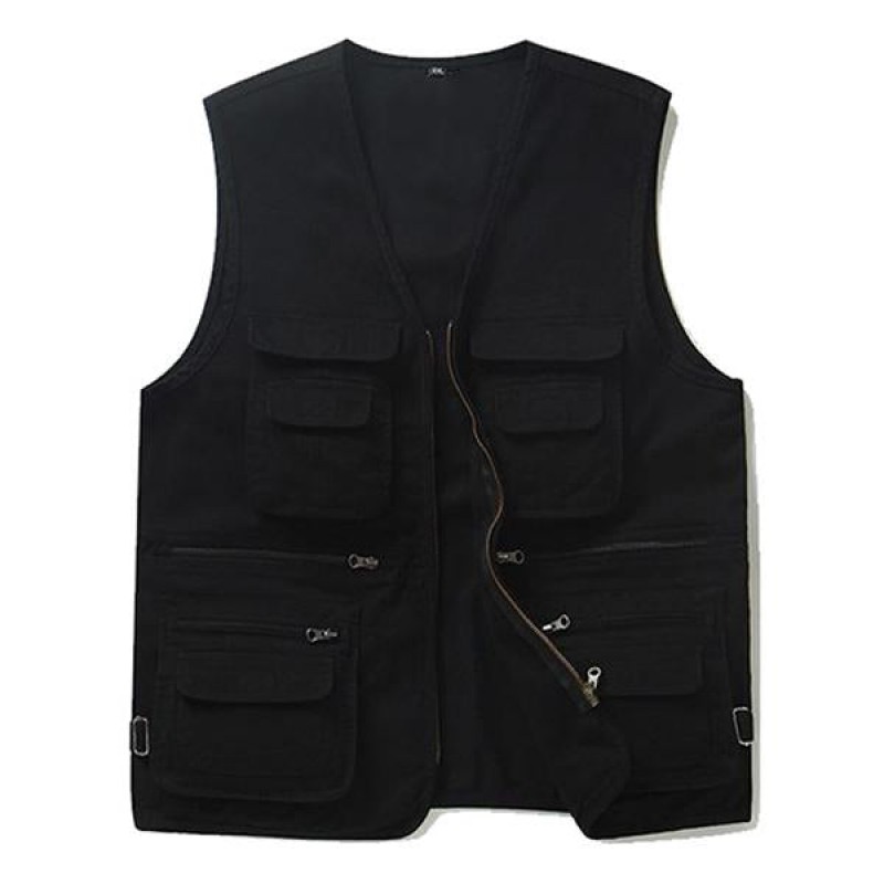 Mens Multi-pocket Cargo Vest 78005751M