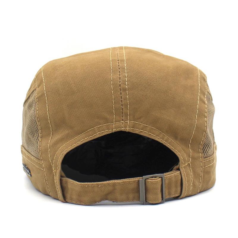 Mens Vintage Solid Color Stitching Hat 13520411Y