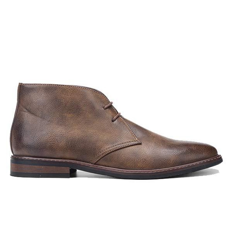 MENS VINTAGE LEATHER ANKLE BOOTS 56567118