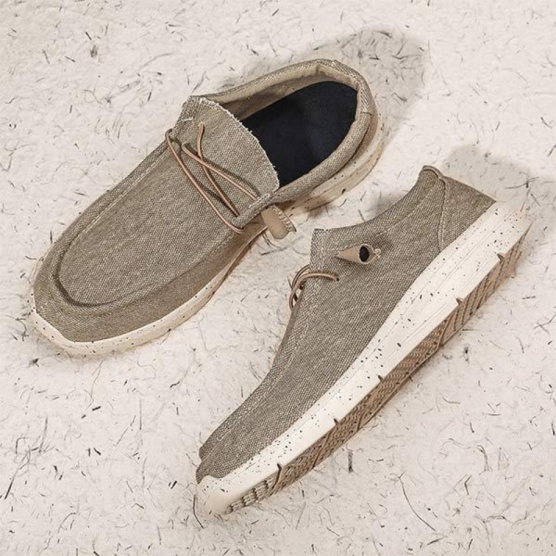 MENS CANVAS LOAFERS 19263054