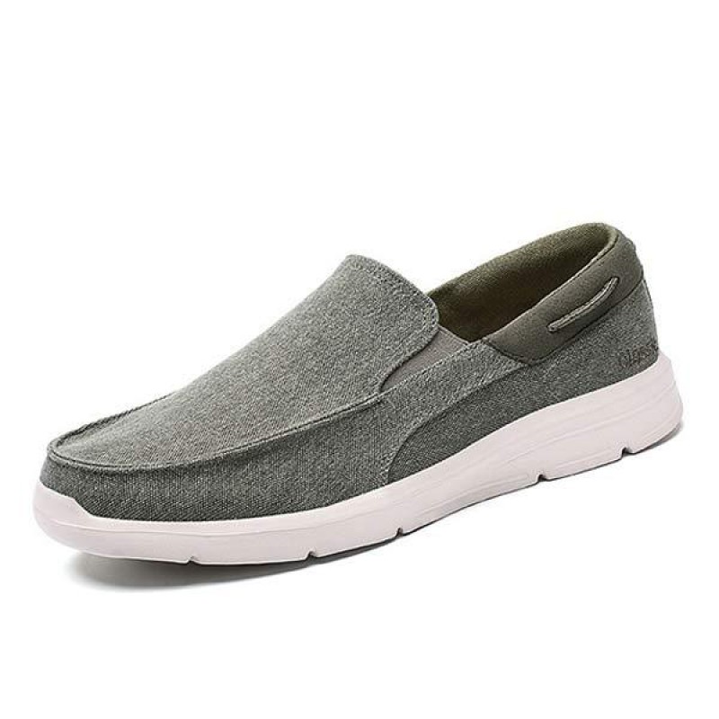 MENS LIGHTWEIGHT SLIP-ON CANVAS SHOES 66392529