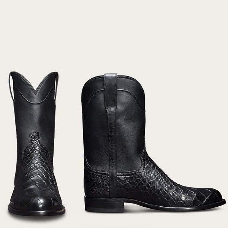 MENS VINTAGE CROCODILE WESTERN COWBOY BOOTS 33120809C