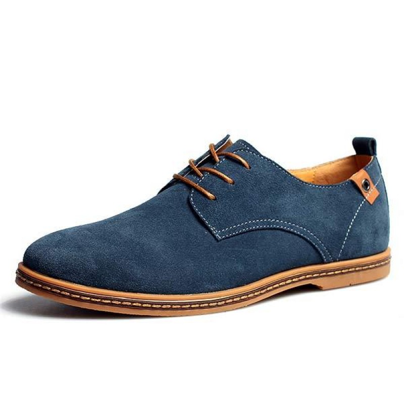 MENS SUEDE FASHION CASUAL SHOES 22430732