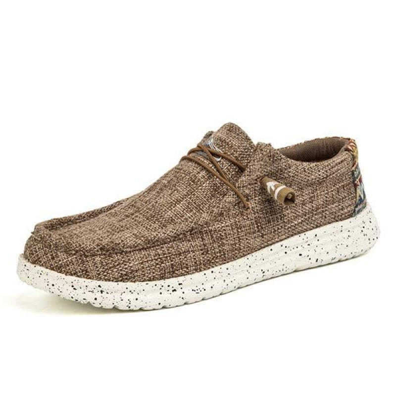 MENS CANVAS LOAFERS 25677715
