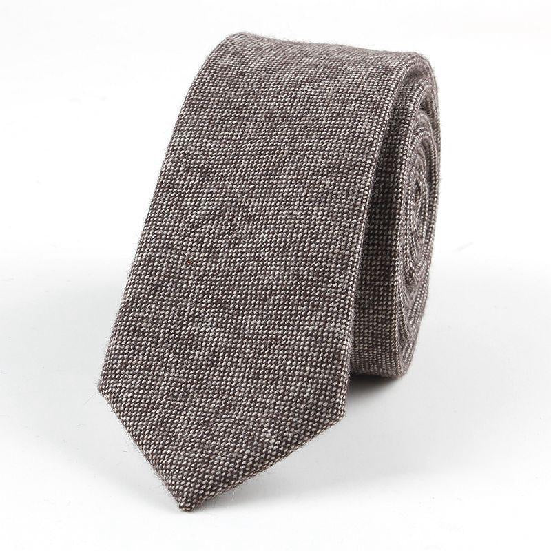 Mens Vintage Wool Blend Tie 07589533M