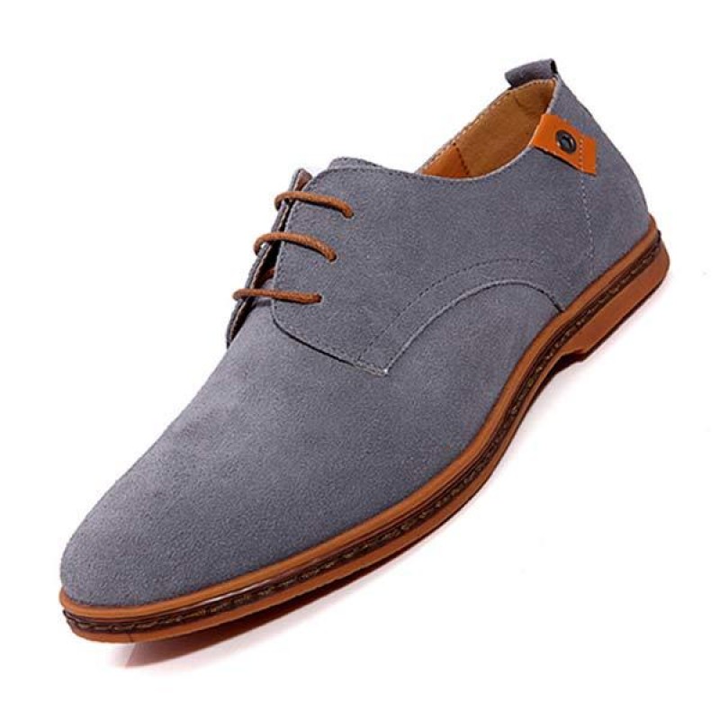 MENS SUEDE FASHION CASUAL SHOES 22430732