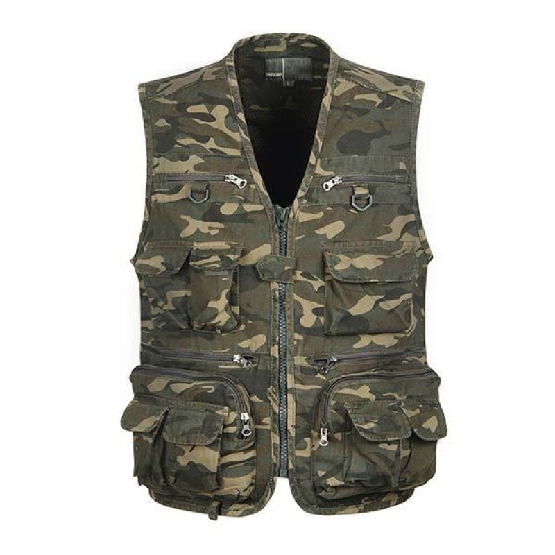 MENS CAMOUFLAGE VEST 19706738W