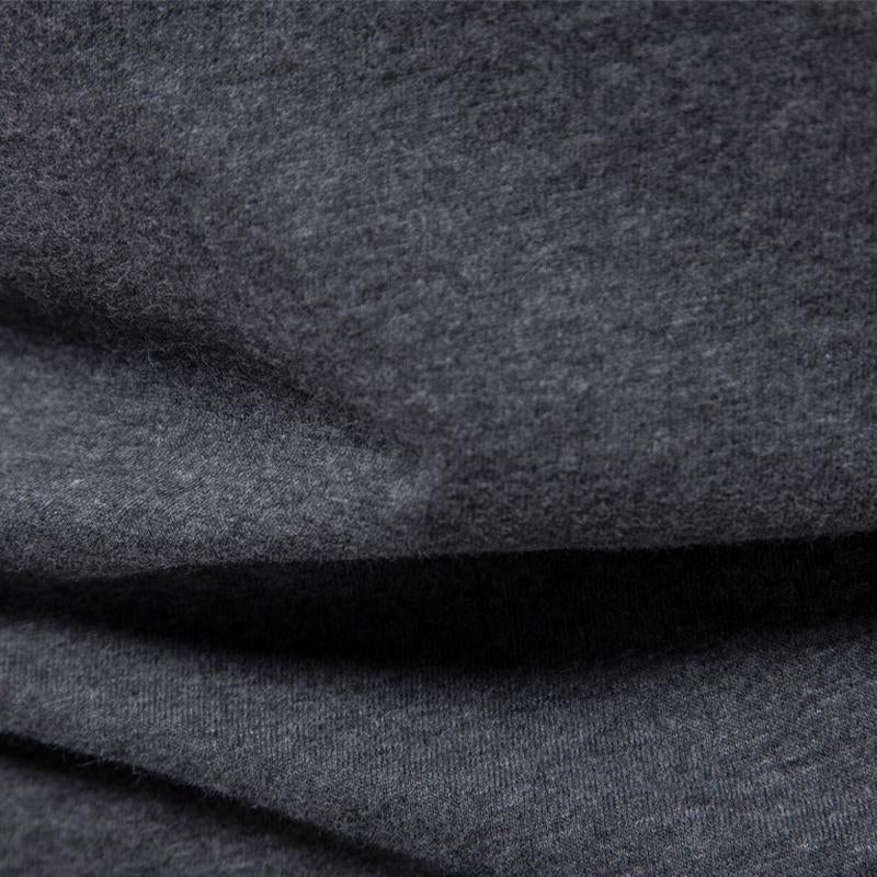 Mens Casual Long Sleeve Round Neck Cotton Letter Print T-Shirt 62191353X