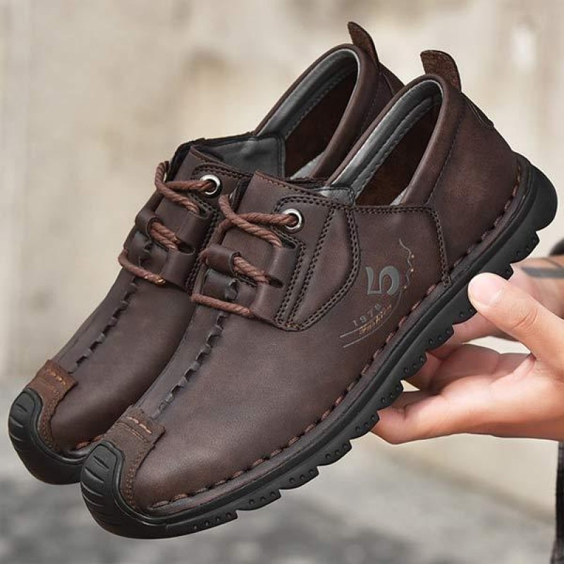 MENS CASUAL LEATHER SHOES 55964967