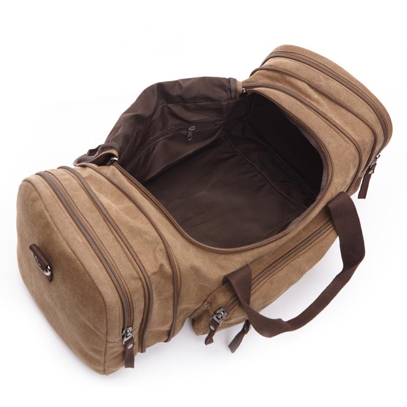 VINTAGE CASUAL LARGE CAPACITY CANVAS TOTE BAG Travel Bag