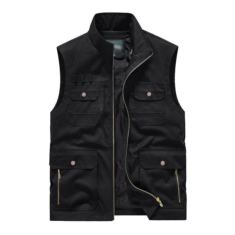 Mens Casual Outdoor Multi-pocket Workwear Vest 28458245M
